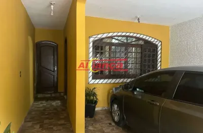 Sobrado com 4 dormitórios sendo 3 suites a venda, 200 m² parque continental ii- guarulhos/sp