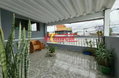 Casa terreno 250m², 6 dormitórios sendo 1 suíte, 5 banheiro e 2 vagas - jardim cumbica - guarulhos