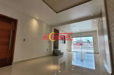 Sobrado com 3 dormitórios à venda, 250 m² - gopouva - guarulhos/sp