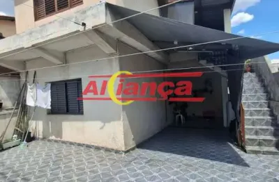 Imovel com 3 casas para renda, terreno 10x25 - vila aliança / guarulhos