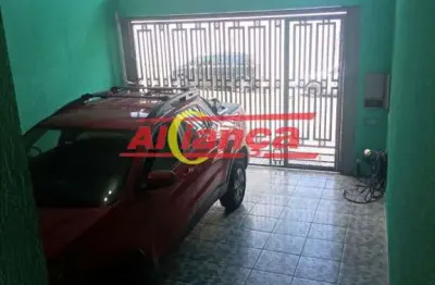 Sobrado com 2 dormitórios a venda, 125 m² jardim adriana - guarulhos/sp
