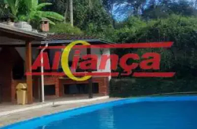 Excelente chácara 2.000m²  porteira fechada à venda no bairro copaco/ arujá