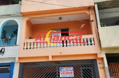 Sobrado com 6 dormitórios a venda, 125 m² jardim guaracy - guarulhos/sp