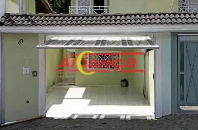 Sobrado com 3 quartos e 4 vagas - vila yaya / guarulhos