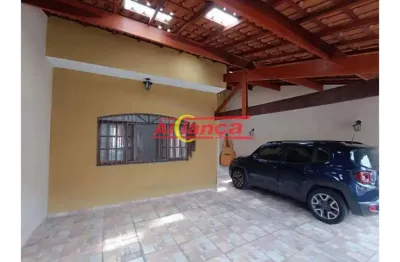 Casa térrea com 4 dormitórios e 4 vagas, 190 m²  - jardim paraventi - guarulhos