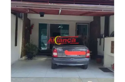 Sobrado com 2 dormitórios e 2 vagas, $ 650.000 - jardim vila galvão / guarulhos