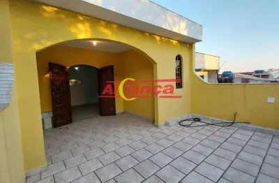 Casa 3 quartos, 2 banheiro, sala 2 ambientes e 2 vagas - jardim bela vista - guarulhos