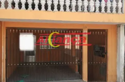 Sobrado com 2 casas independentes, 5 quartos, terraço e amplo quintal. ideal para famílias!