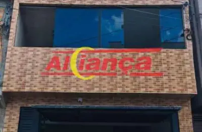 Sobrado com 8 quartos, 6 banheiros, 1 vagas de gararem coberta  no jd. são manoel em guarulhos, sp