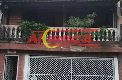 Sobrado com 3 dormitórios a venda, 165m² - jardim vila galvão - guarulhos/sp