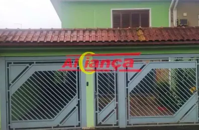 Sobrado com 3 dormitórios 1 suíte e 3 vagas, 282 m² - vila galvão - guarulhos/sp