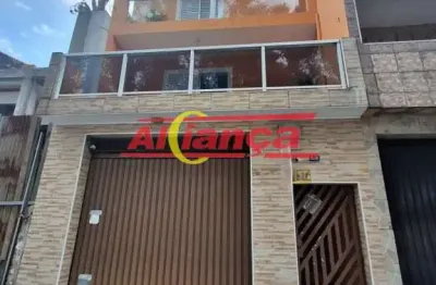 Sobrado com 3 dormitórios e 2 vagas para venda - parque continental 2
