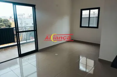 Apartamento garden / studio à venda com 56,91m² - vila hulda - guarulhos/sp