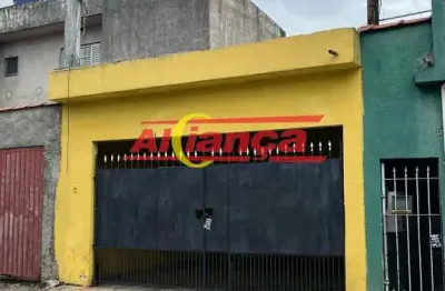 Casa térrea com 2 dormitórios e 2 vagas, 107 m² - jd. pres. dutra - guarulhos - sp.
