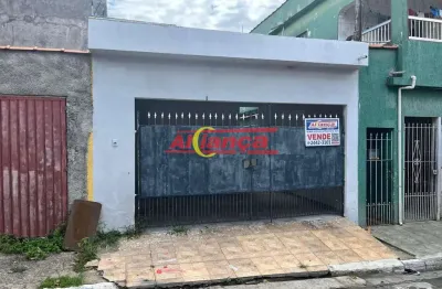 Casa térrea com 2 dormitórios e 2 vagas, 107 m² - jd. Pres. Dutra - guarulhos - sp.