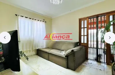 Sobrado com 4 dormitórios a venda, 185 m² jardim baruch - guarulhos/sp