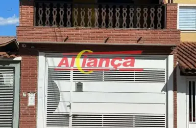 Sobrado com 3 dormitorios á venda , com vista panorâmica no pq. continental 1 / guarulhos!!!!!!