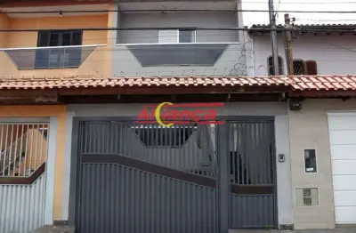 Sobrado com 4 dormitórios (2 suítes) e 6 vagas, 247 m² - jardim bom clima - guarulhos/sp