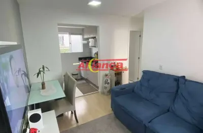 Apartamento com 2 dormitórios à venda, 37 m² - jardim albertina - guarulhos/sp