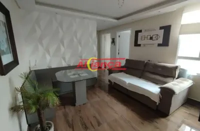 Apartamento com 2 dormitórios à venda, 48 m² - cidade parque brasilia -  guarulhos/sp