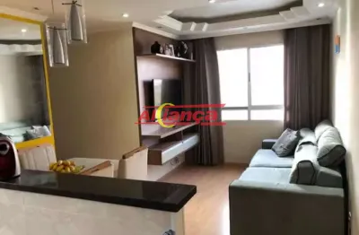 Apartamento 3 dormitórios 54m ²à venda-vl venditi guarulhos/sp