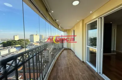 Apartamento de alto padrão à venda com vista livre e 2 suítes no centro de guarulhos