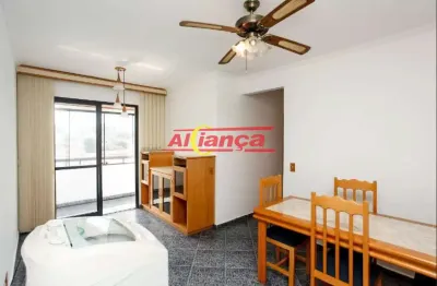 Apartamento com 3 dormitórios sendo 1 suite  à venda, 70 m² - macedo - guarulhos - sp