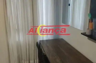 Apartamento com 2 dormitórios à venda, 40 m² - vila alzira - guarulhos - sp