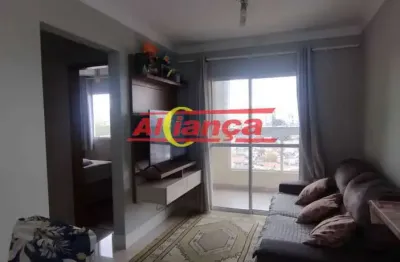 Apartamento com 2 dormitórios à venda, 57 m² - pq continental i ? guarulhos/sp