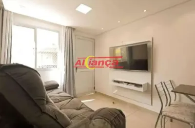 Apartamento com 2 dormitórios à venda, 37 m² - jardim albertina - guarulhos/sp