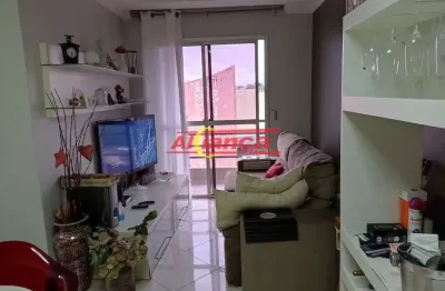 Apartamento com 2 dormitórios à venda, 50m² - macedo - guarulhos/sp