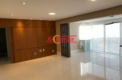 Lindo apartamento próximo ao shopping maia de 122m² e 3 vagas e garagem- guarulhos-sp.