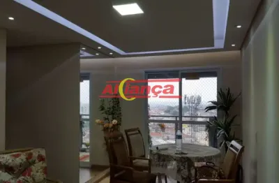 Apartamento com 2 dormitórios à venda, 62 m² - vila  barros ? guarulhos/sp