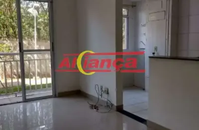 Apartamento com 2 dormitórios à venda, 47m² -cumbica - guarulhos/sp