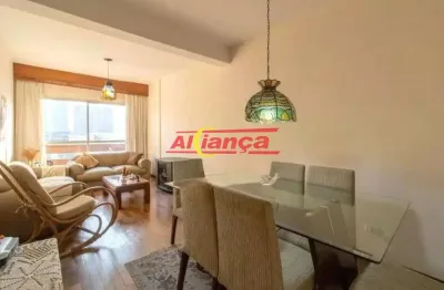 Apartamento com 2 dormitórios e 1 suíte, 83 m² - jd.barbosa ? guarulhos/sp