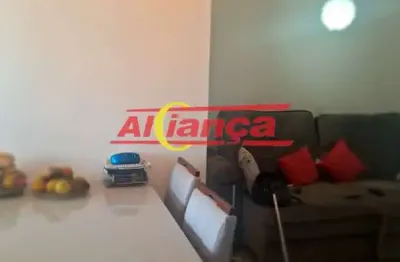 Lindo apto 2 dorms - 55 m2 porcelanato - andar alto - vista livre -vaga cob- vila galvão - 430 mil