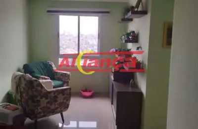 Apartamento com 2 dormitórios à venda, 49 m² - centro ? guarulhos/sp