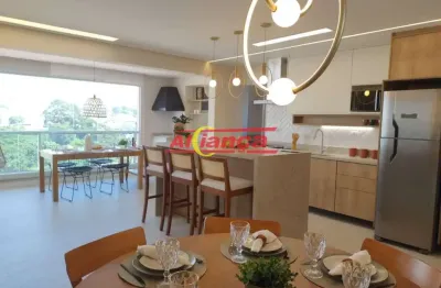 Cobertura duplex com 156m², 3 vagas - vila progresso - guarulhos/sp