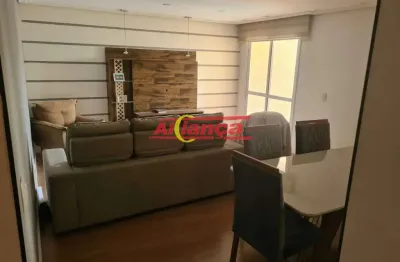 Apartamento com 3 dorm sendo 1 suíte  residencial à venda, jardim nova taboão, guarulhos -  residenc