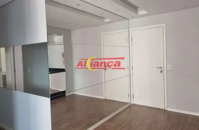Apartamento com 2 quartos e 2 banheiros a venda, 58m²- picanço - guarulhos. gru/sp.