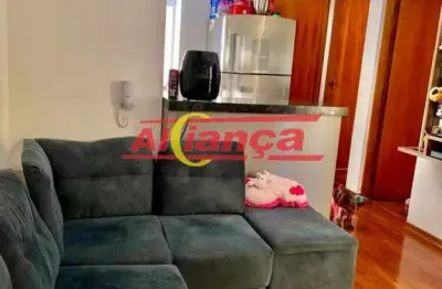 Apartamento aconchegante de 41,92m² com 2 dormitórios - excelente localização próximo à dutra