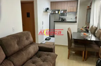 Apartamento com 2 dormitórios à venda,  38m² - jardim nova cidade - guarulhos/sp