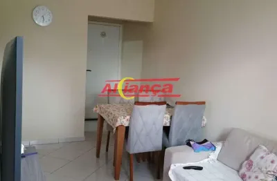 Apartamento com 2 dormitórios à venda, 70m² - vila antonieta - guarulhos/sp