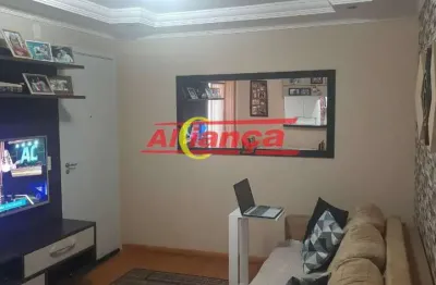 Apartamento com 2 dormitórios à venda, 46 m² - água chata - guarulhos/sp