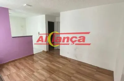 Apartamento 2 dormitórios condomínio santa teresa, 43m²- jd ansalca- guarulhos-sp