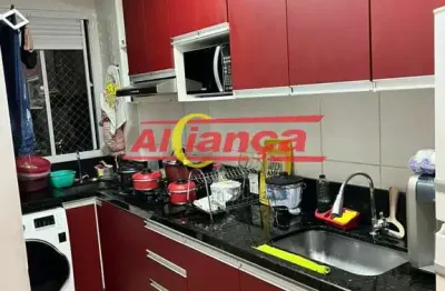 Lindo apartamento com 2 quartos 1 vaga a venda, 42m² - lavras - guarulhos/sp.