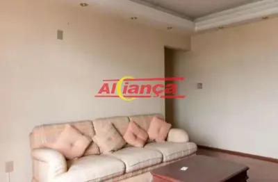 Apartamento à venda com 94m², 2 quartos, centro - guarulhos-gru/sp.