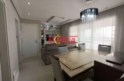 Apartamento com 3 dormitórios à venda 86m² - vila leonor - guarulhos/sp