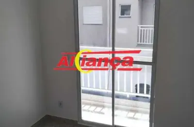 Apartamento novo, 2 dorm, sacada, 1 vaga de moto, 48m²- jd triunfo (bonsucesso), guarulhos/sp