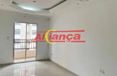 Apartamento com 2 dormitórios à venda, 62m² - vila rio de janeiro - guarulhos/sp